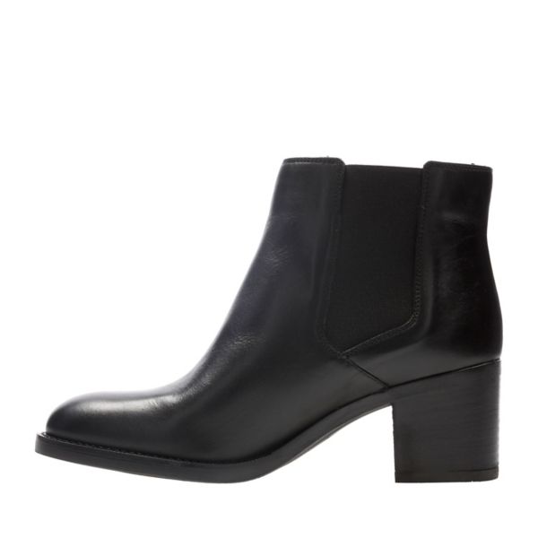 Clarks Womens Mascarpone Bay Ankle Boots Black | UK-2145836